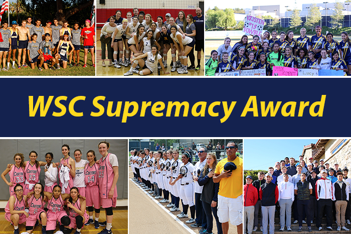 College of the Canyons Athletics Wins Third Straight WSC Supremacy Award
