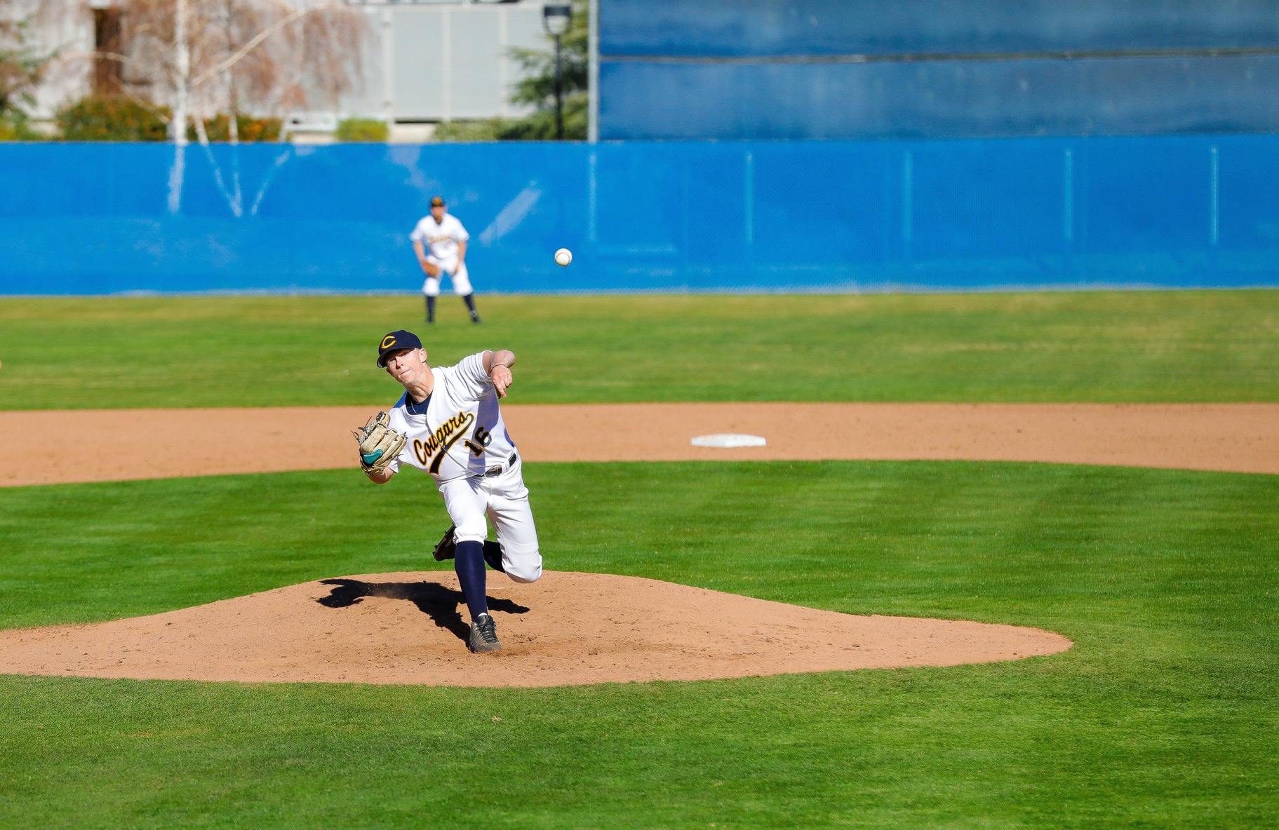 College of the Canyons baseball pitcher Ayden Alger.
