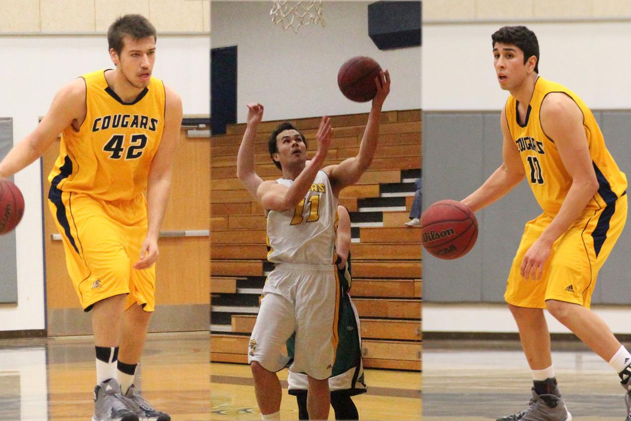 Trio of Men’s Basketball Players Named All-Conference