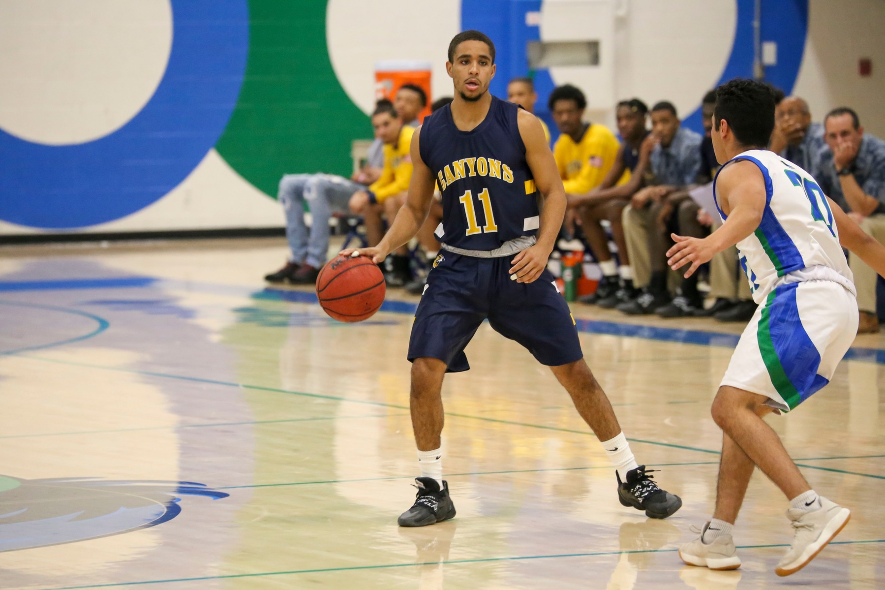 COC men's basketball student-athlete Jordan Nash.
