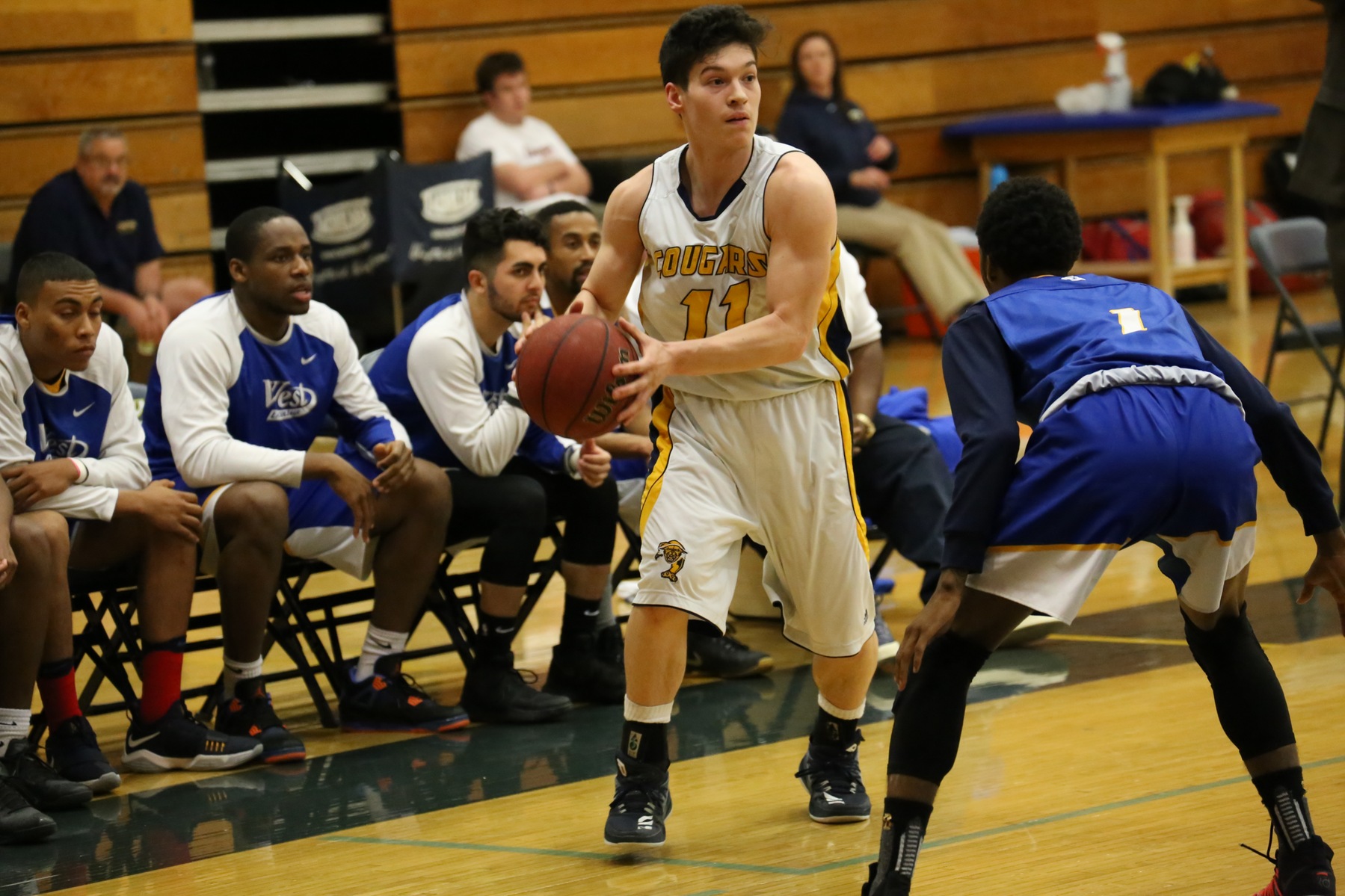 Cougars Comeback for 73-68 Win Over West L.A.