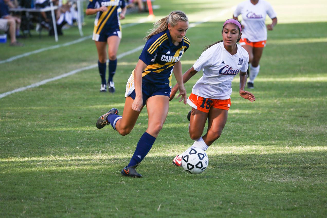 Kneisel Breaks All-Time Scoring Record as Canyons Defeats AVC 5-2