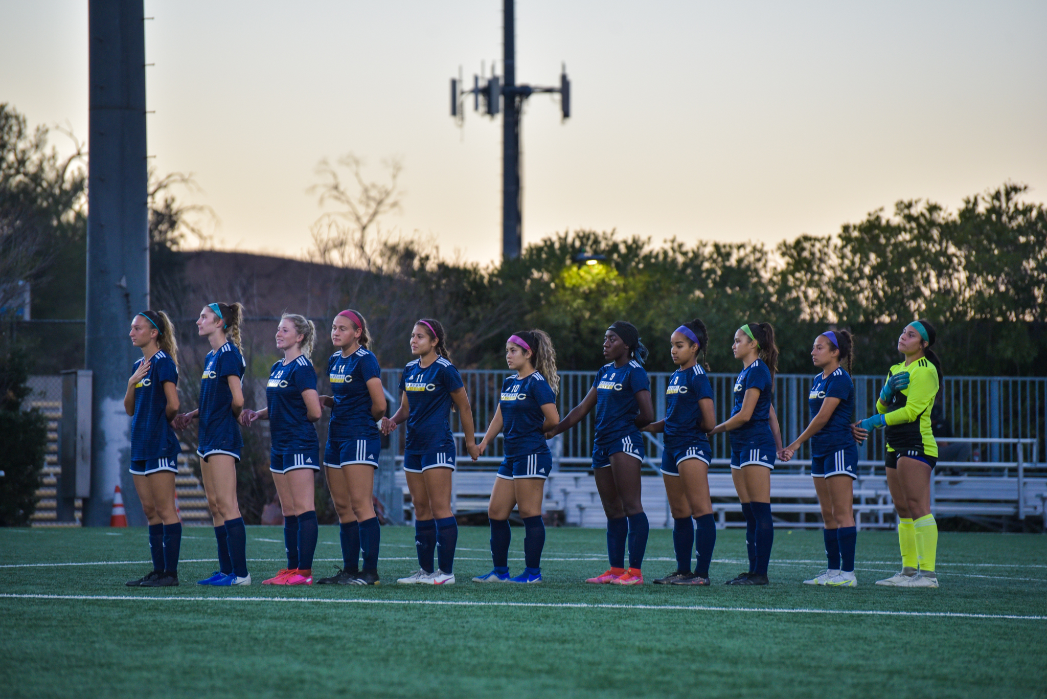 College of the Canyons will look to extend on the success of winning the program's 12th Western State Conference (WSC), South Division title, when the No.12 Cougars begin postseason play on the road vs. No. 5 San Diego Mesa College on Saturday, Nov. 20 — Mari Kneisel/COC Sports Information