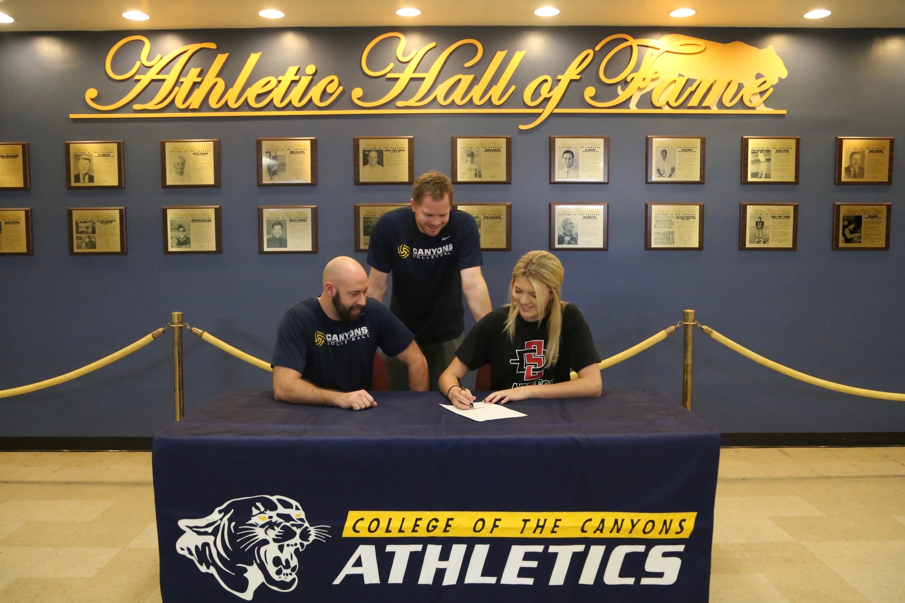 Emily Burns Signs with San Diego State University