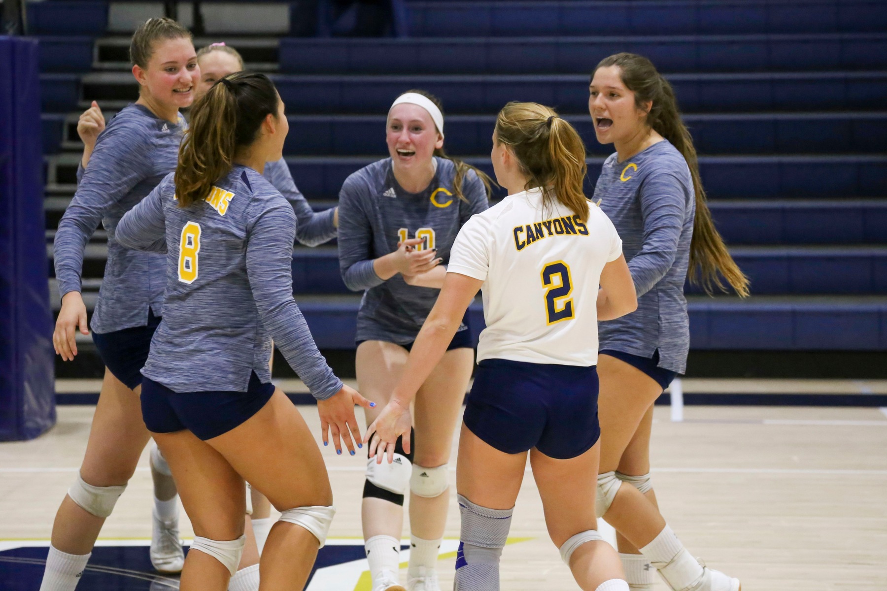 COC women's volleyball vs. Citrus College on Oct. 29, 2019.