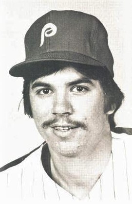 Former COC pitcher Bob Walk as a member of the 1980 Philadelphia Phillies.