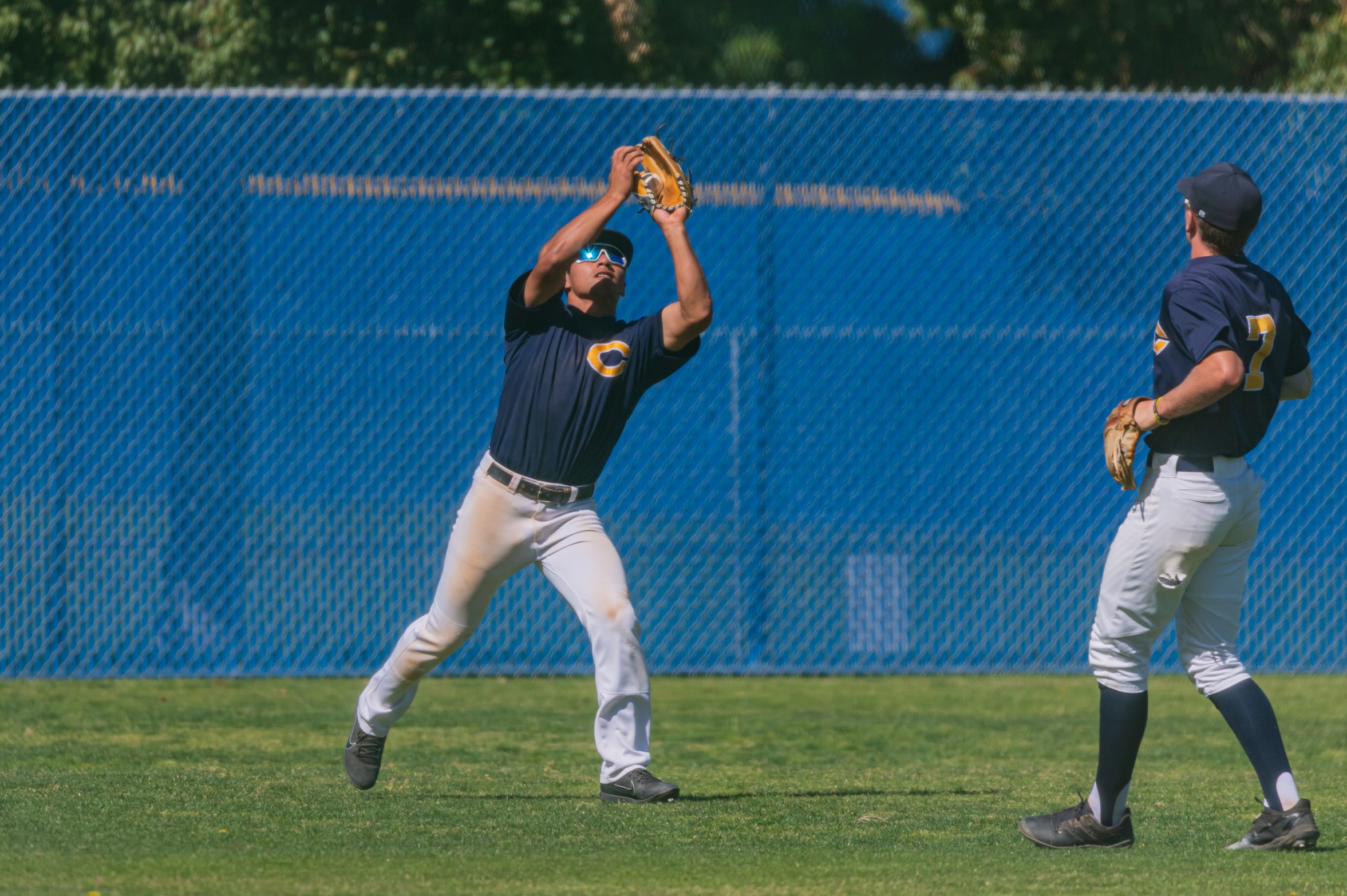 College of the Canyons baseball stock image.