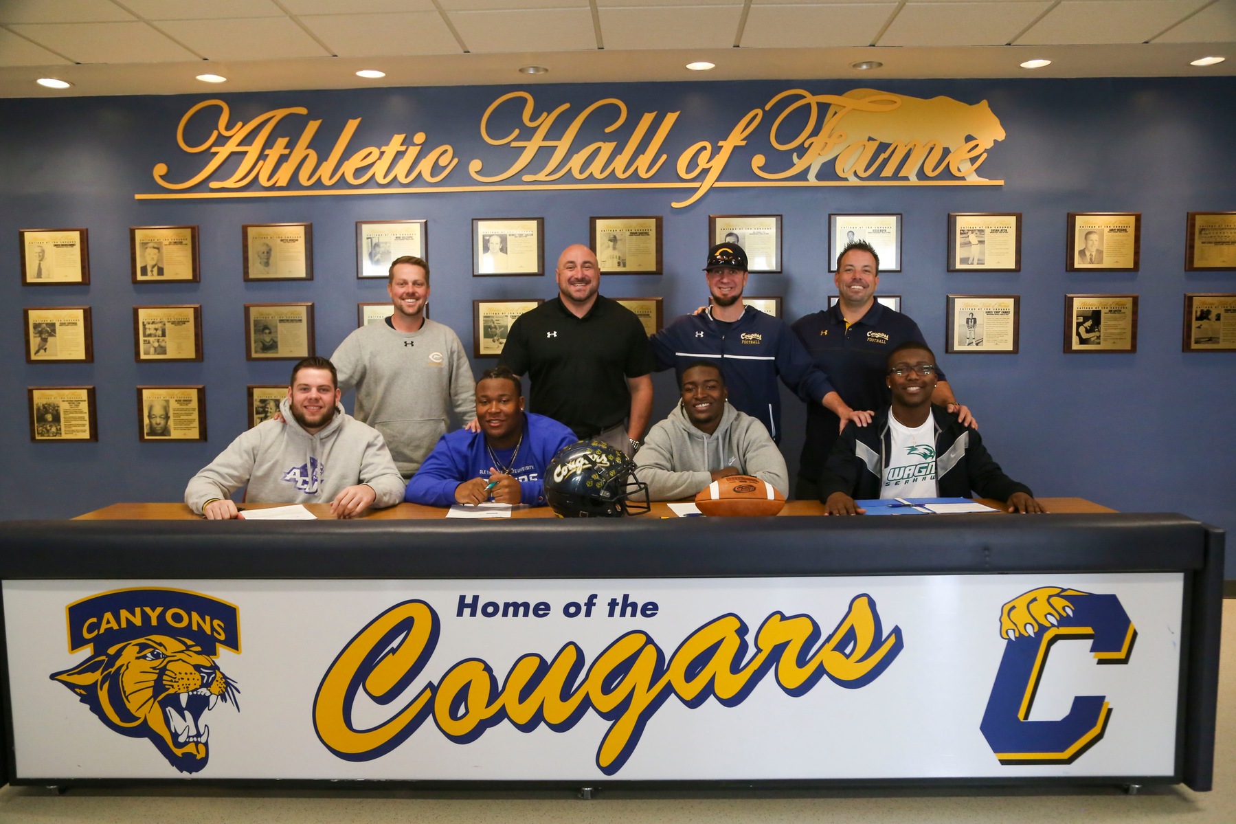 COC football early signing day ceremony on Dec. 18, 2019.