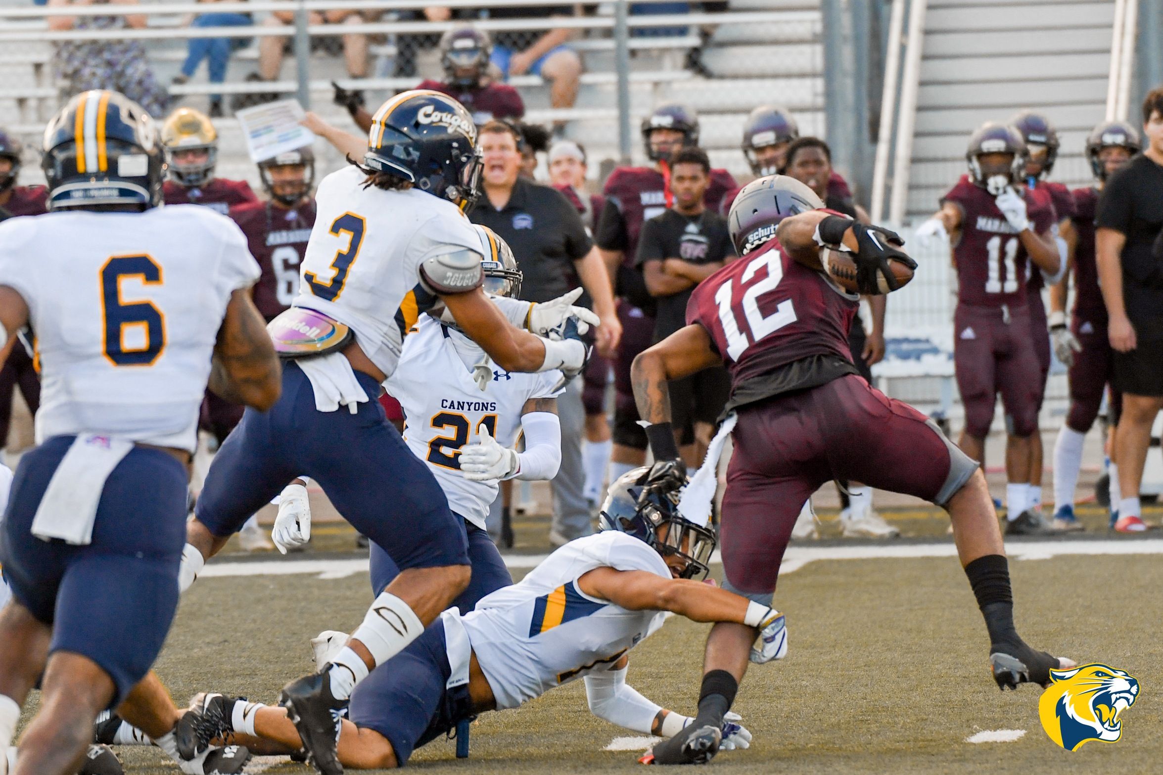 College of the Canyons football vs. Antelope Valley College on Sept. 3, 2022.