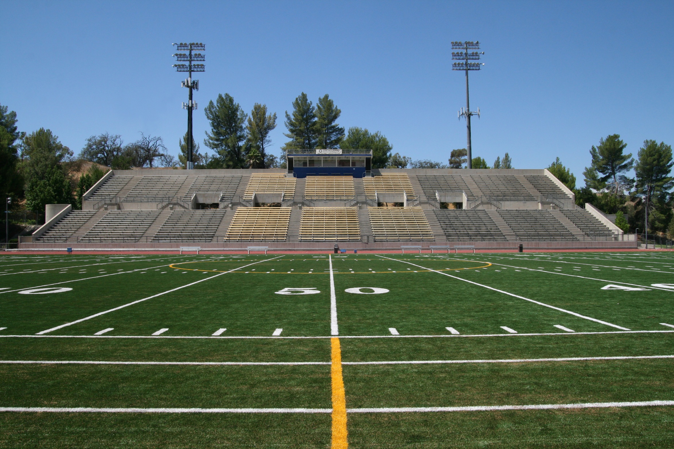 Image of College of the Canyons Cougar Stadium.