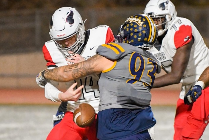 College of the Canyons football vs. Long Beach City College on Nov. 12, 2022.