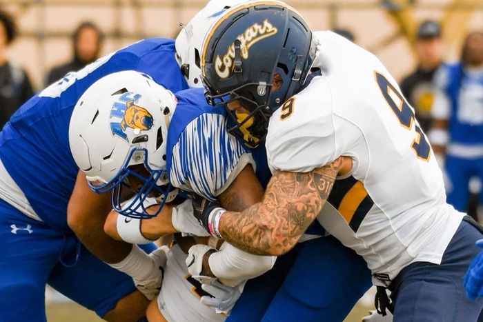 College of the Canyons football vs. Allan Hancock College on Oct. 22, 2022.
