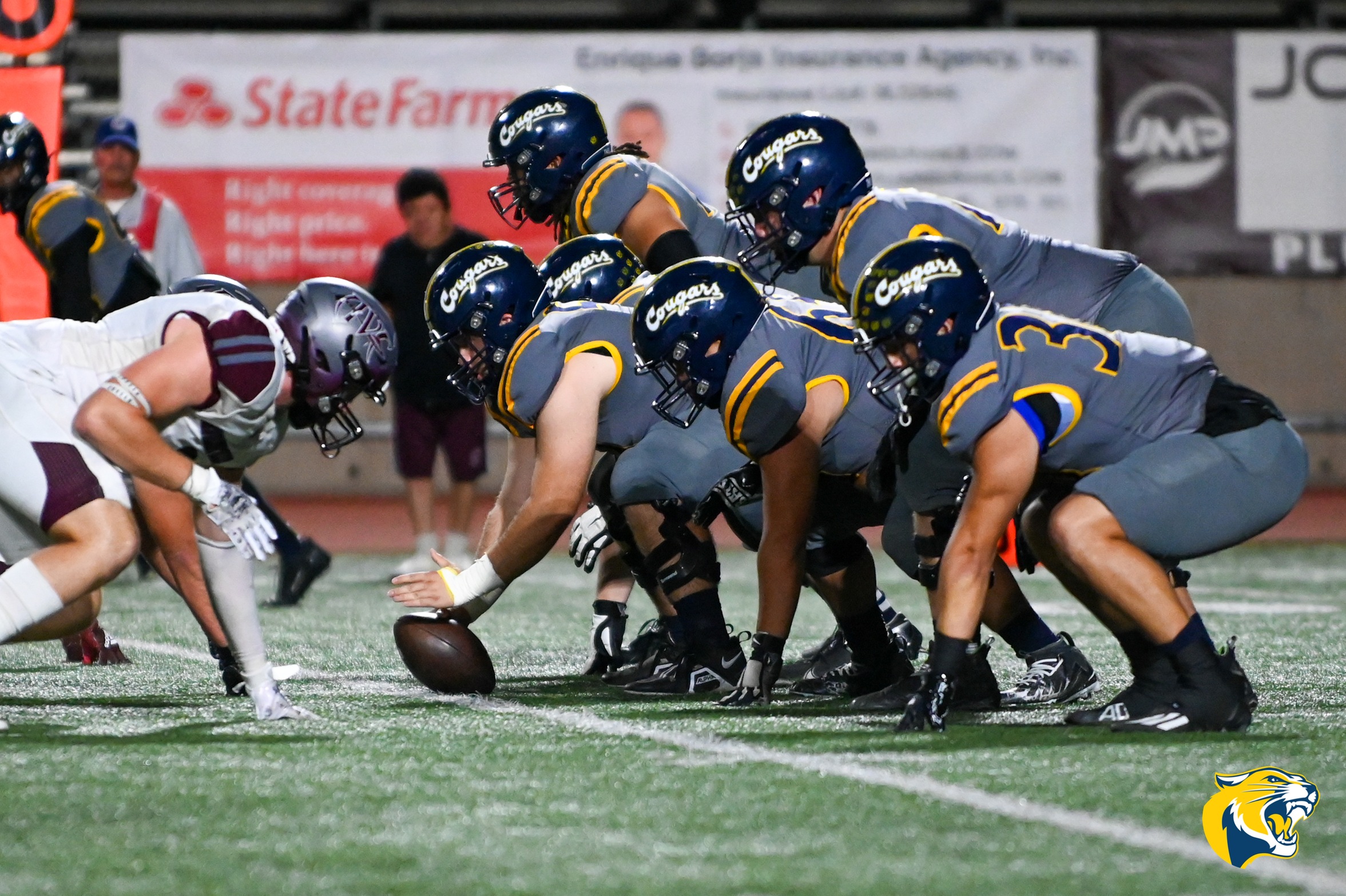 Stock image of College of the Canyons football during the game vs. Antelope Valley College on Sept. 30, 2023.