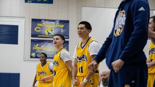 Stock action images from College of the Canyons men's basketball vs. L.A. Valley on Feb. 3, 2024.