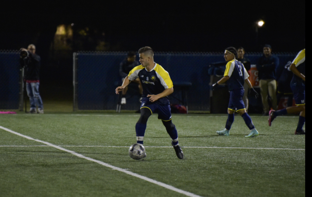 College of the Canyons men's soccer stock image.