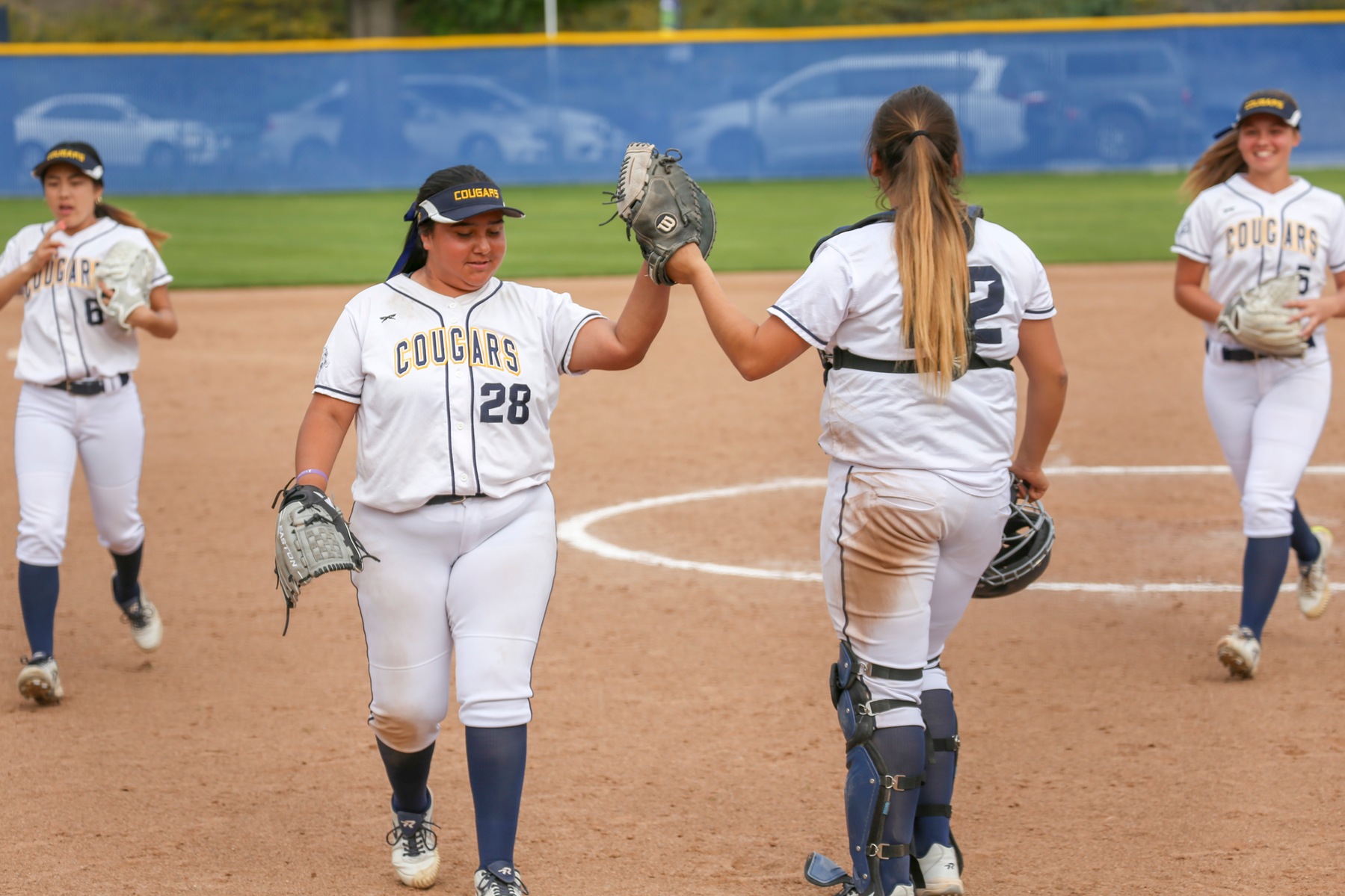 COC softball vs. Victor Valley College on March 19, 2019.