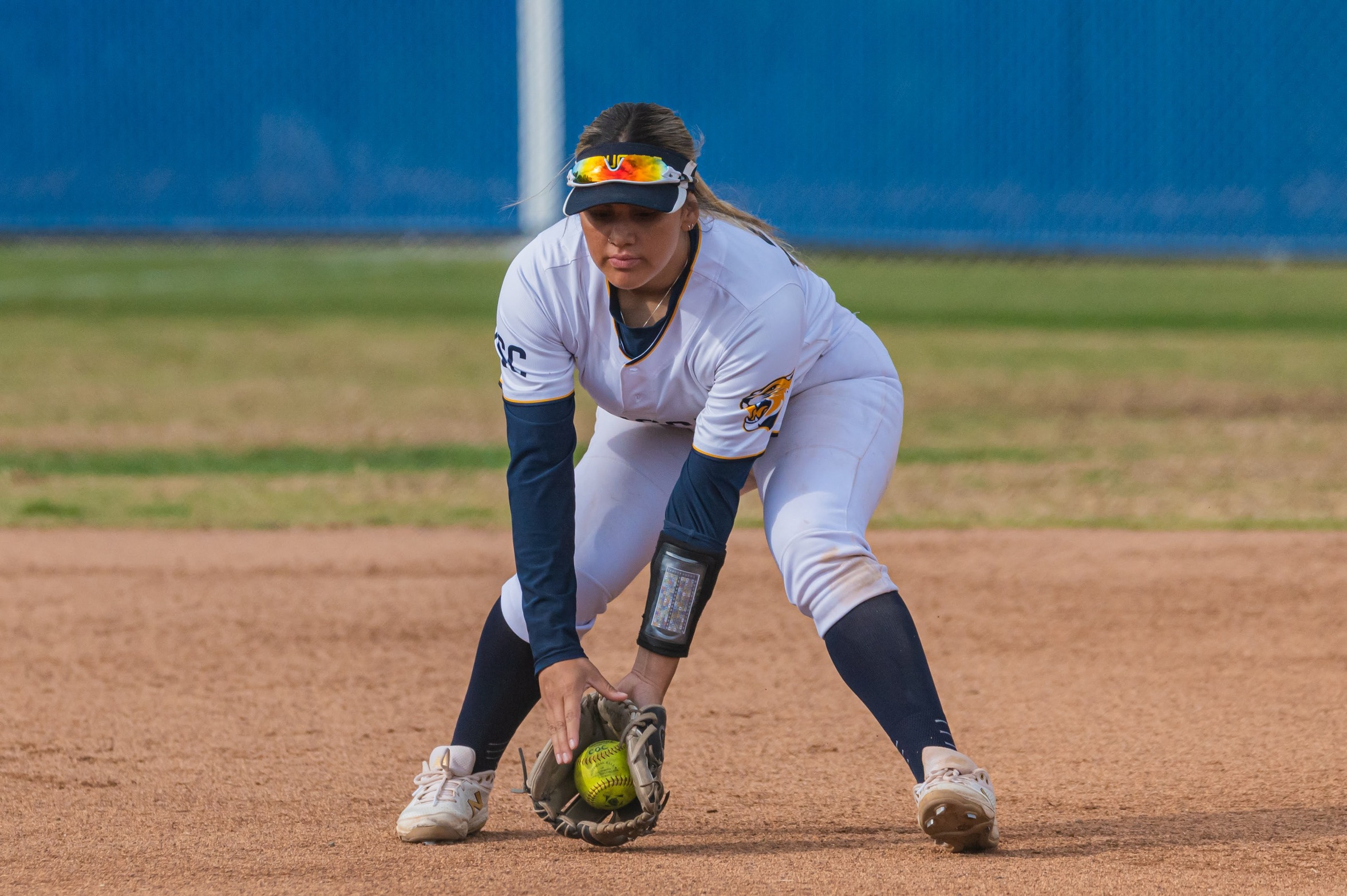 College of the Canyons softball vs. Cypress College on Feb. 26, 2022.