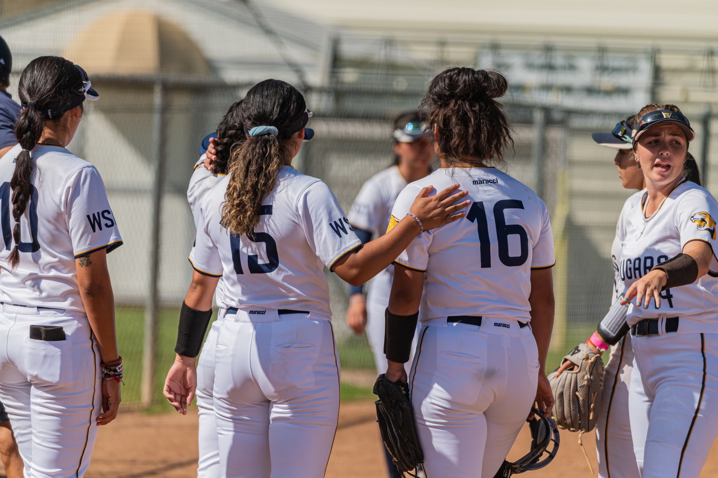 College of the Canyons softball vs. Bakersfield College on April 7, 2022.