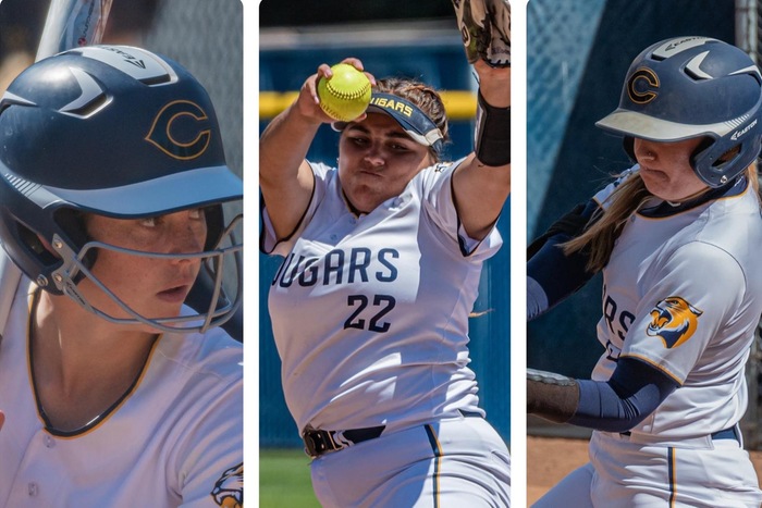 College of the Canyons softball All-Southern California region collage.