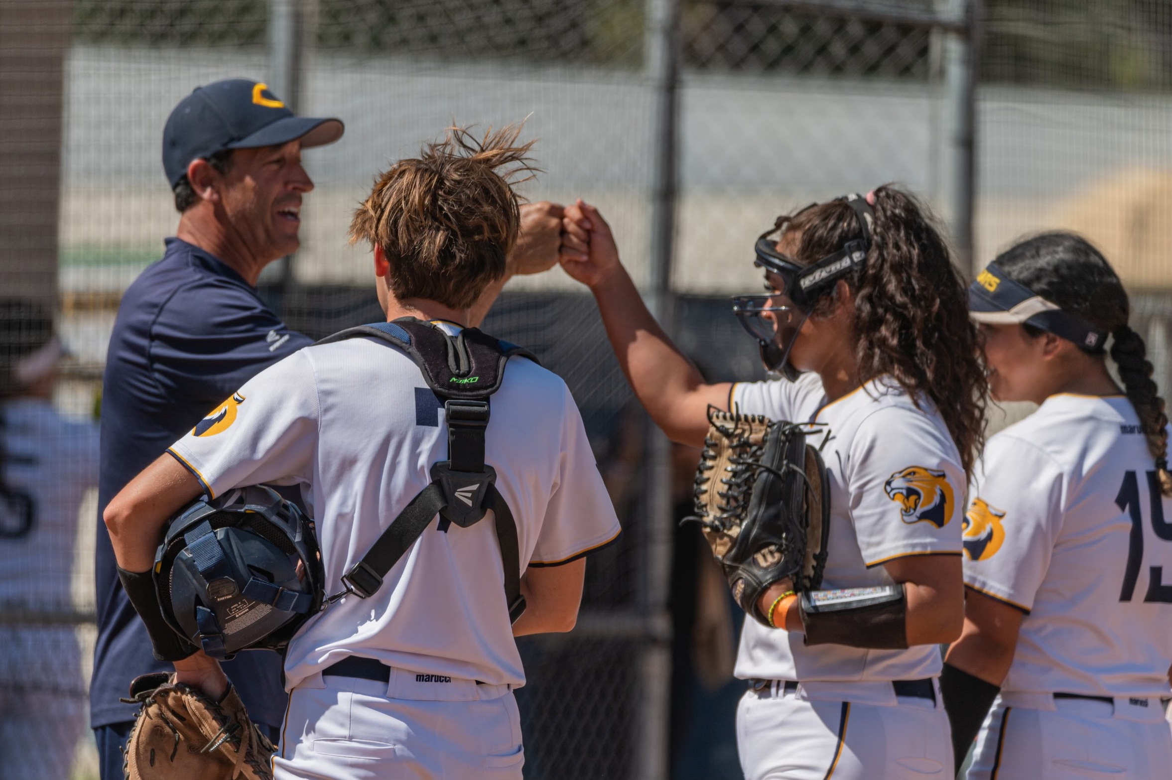 College of the Canyons softball vs. Glendale College on April 19, 2022.