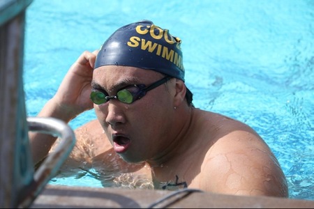 Cougars Hit Water at CCCAA State Championship Meet, Kim Swims to Sixth Place Finish