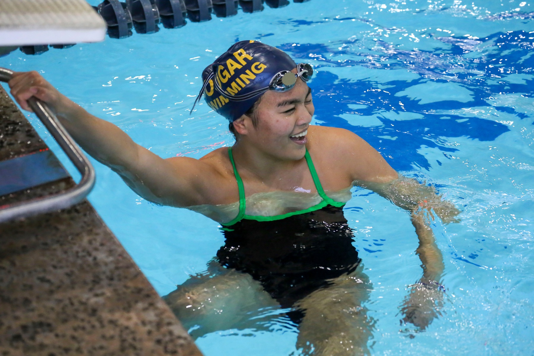 COC swim & dive student-athlete Mikaela Martinez.