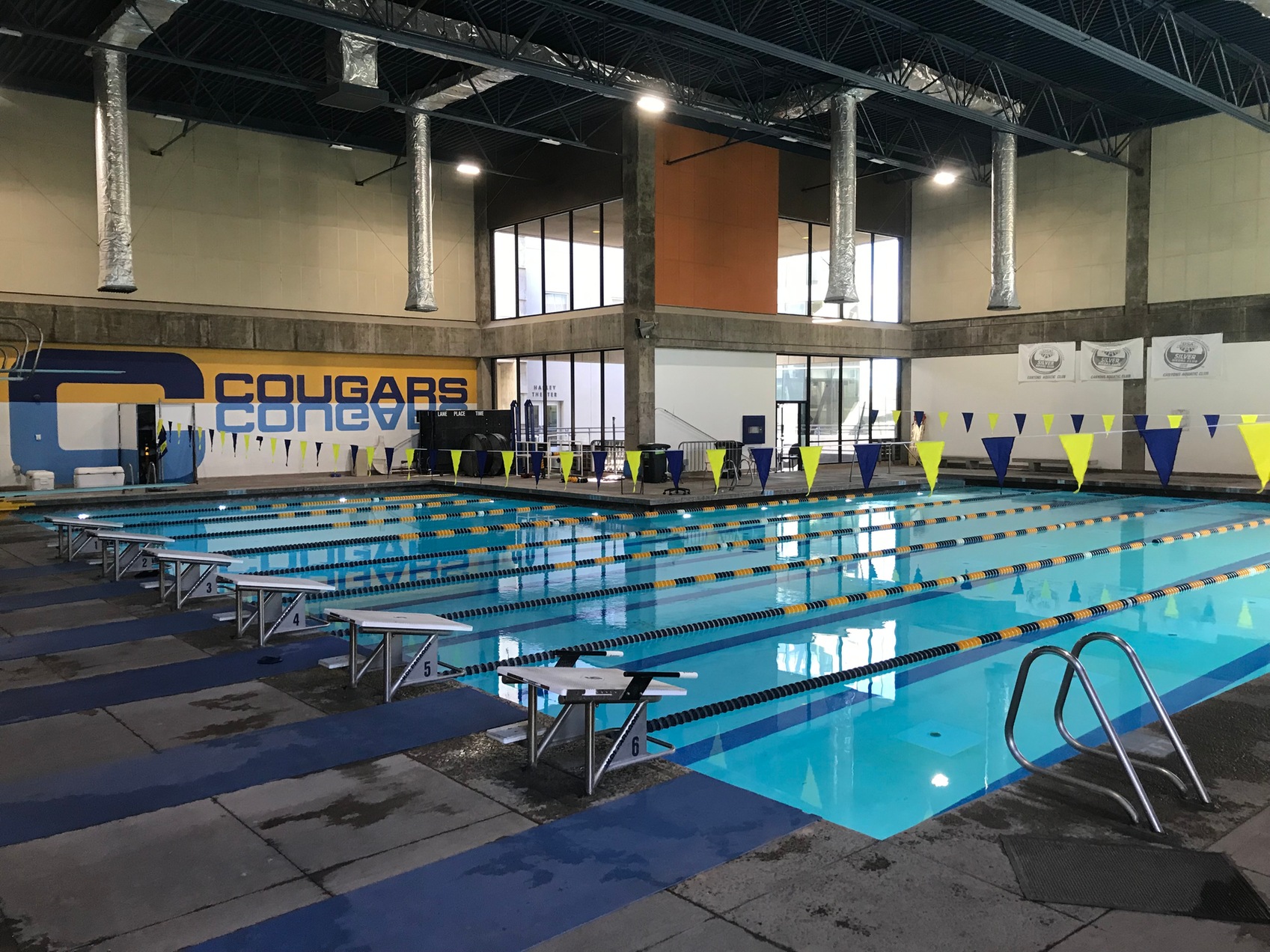 College of the Canyons Cougar Natatorium.