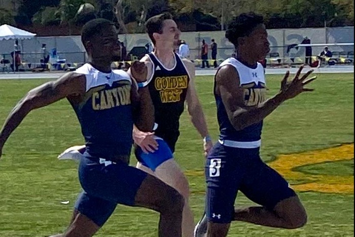 COC track & field at the CSULB 'Beach Opener' meet.