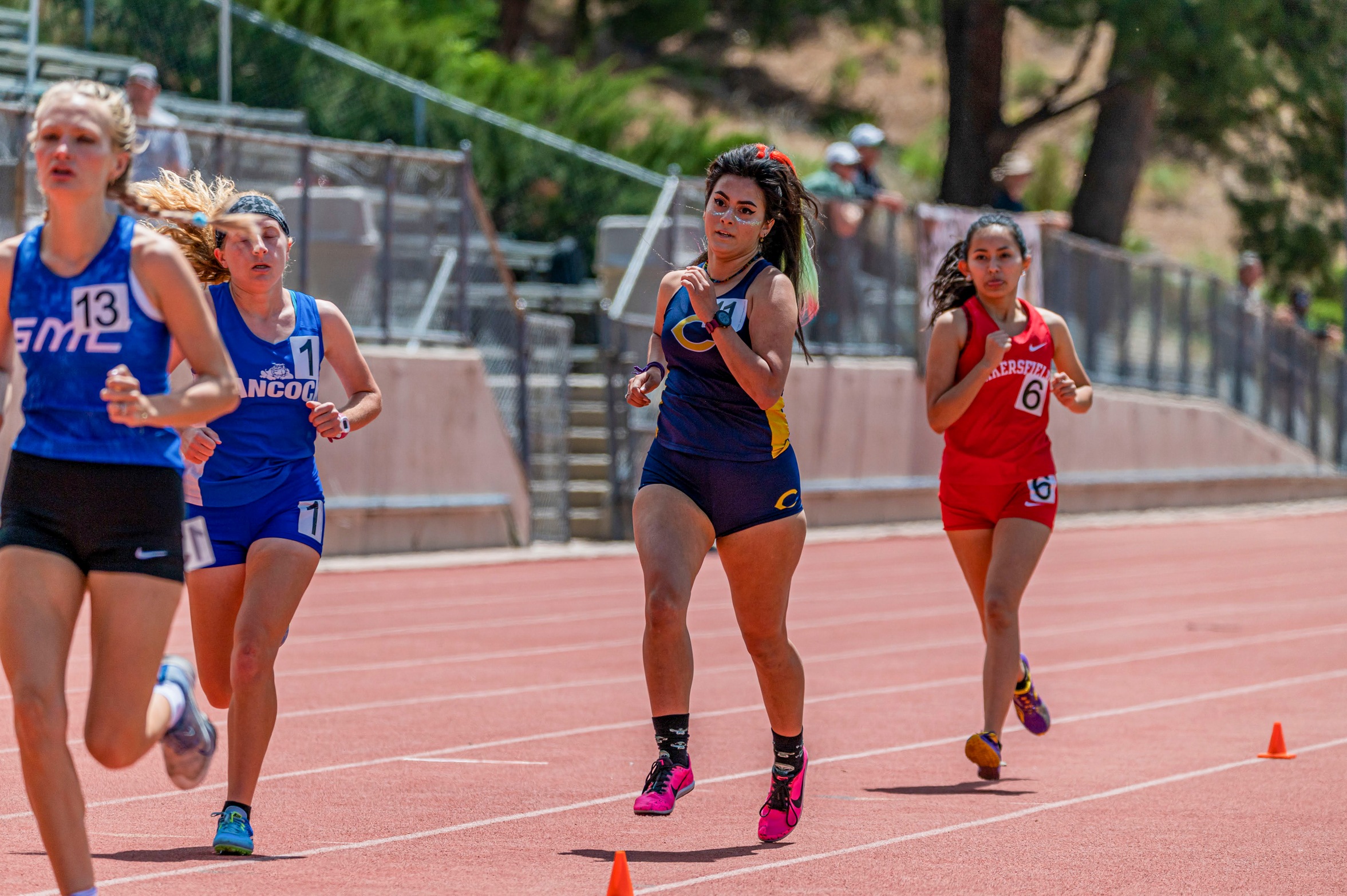 College of the Canyons track & field student-athlete Sarah Zamudio.