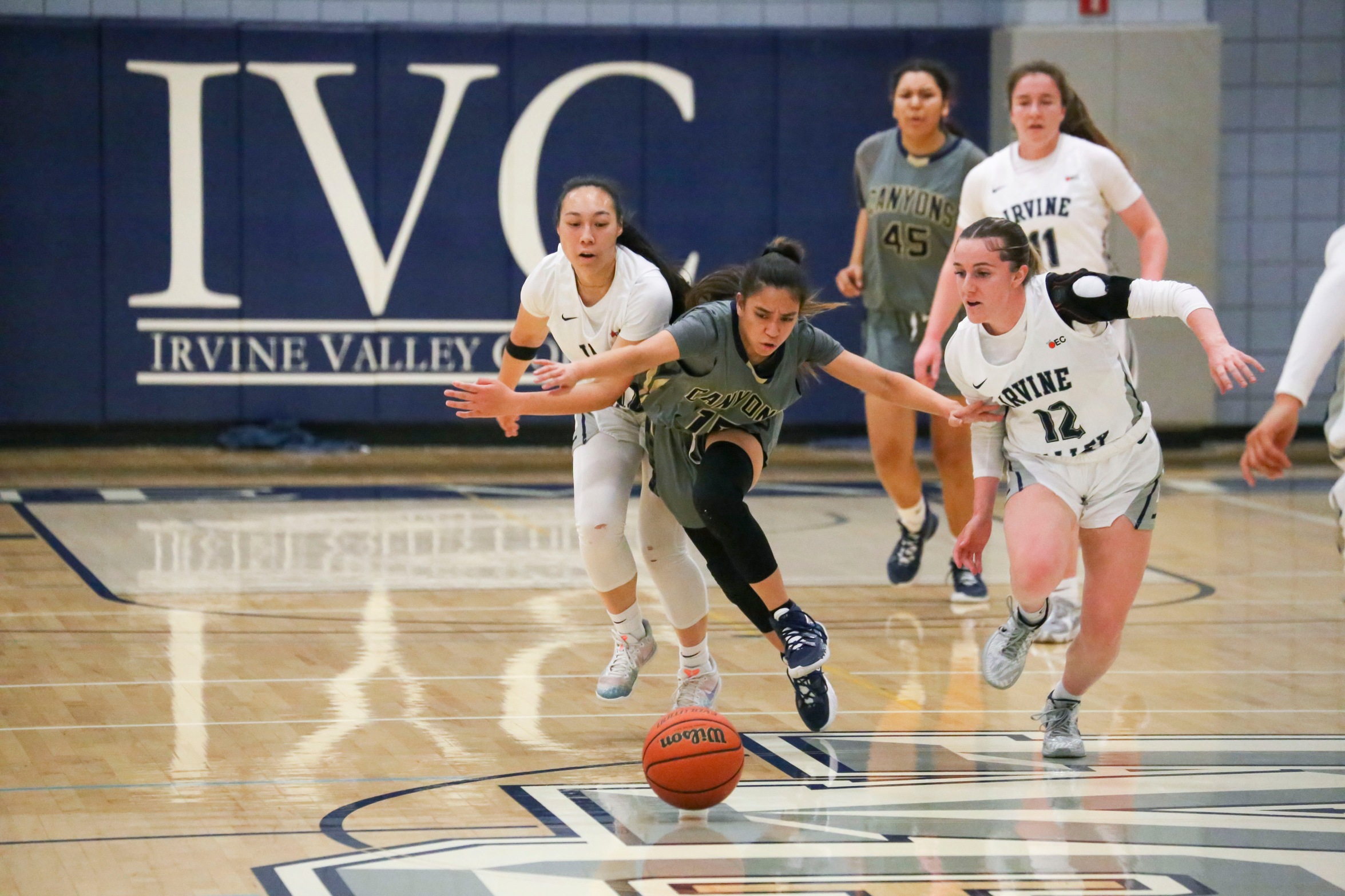 College of the Canyons women's basketball vs. Irvine Valley College on March 5, 2022.