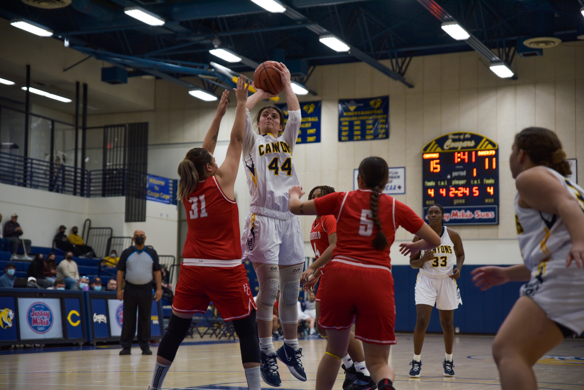 College of the Canyons women's basketball student-athlete LuLu Salloom.