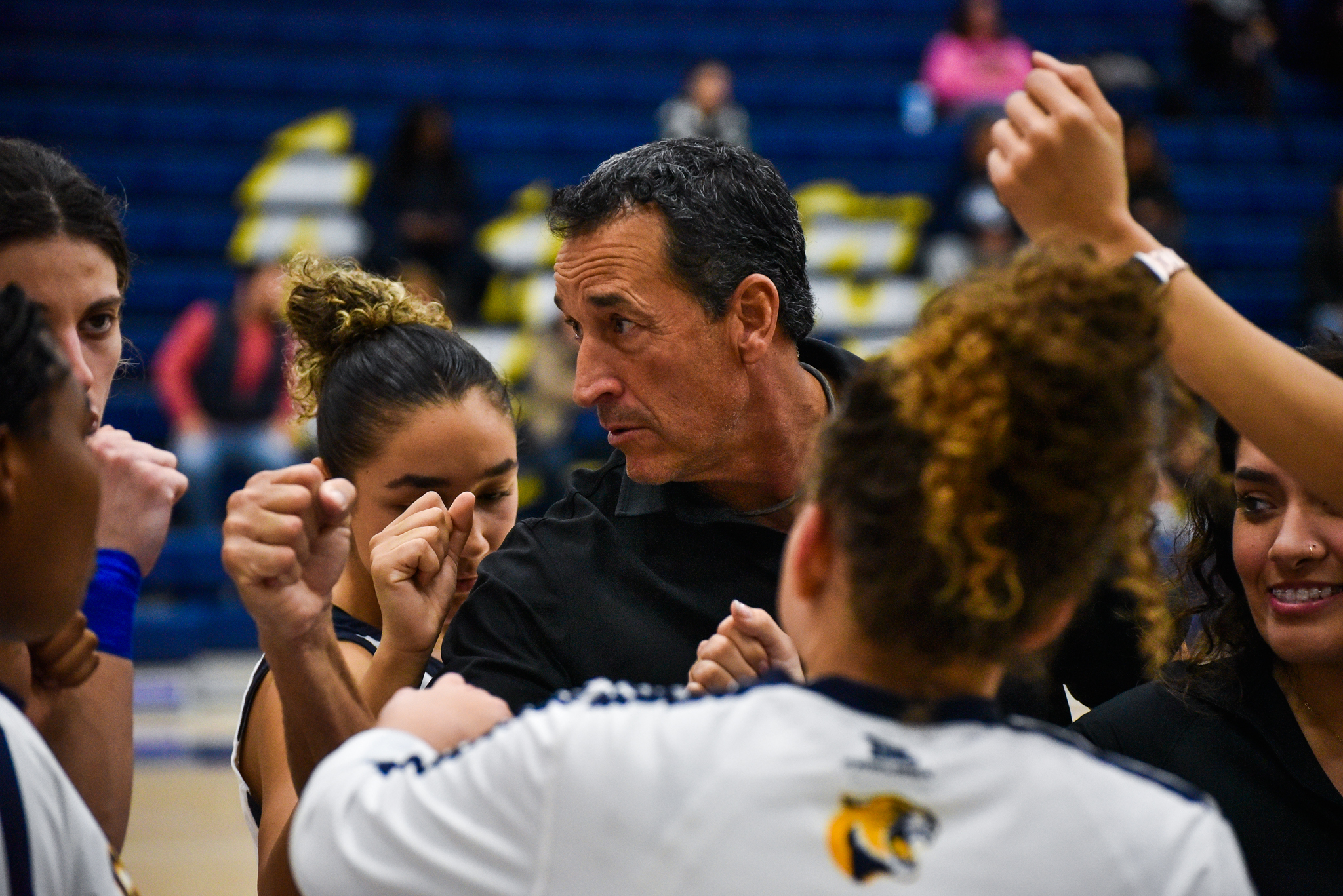 College of the Canyons women's basketball stock image.