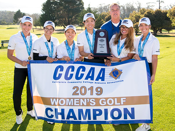 The College of the Canyons women's golf team captured the program's second straight CCCAA State Championship on Monday at Morro Bay Golf Course. COC sophomore Haruka Koda also won the individual state title becoming just the third player in program history to do so. With the title, the women's golf team becomes the first COC program to win back-to-back state championships.
