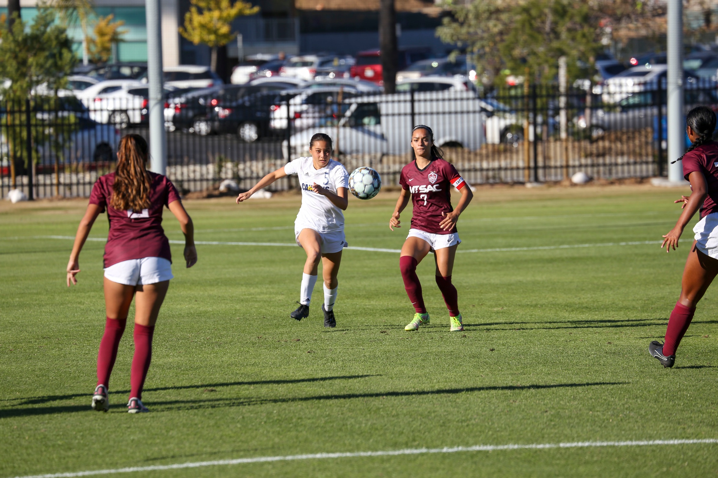 College of the Canyons women's soccer vs. Mt. Sac in CCCAA Southern California Regional Playoffs on Nov. 23, 2021.