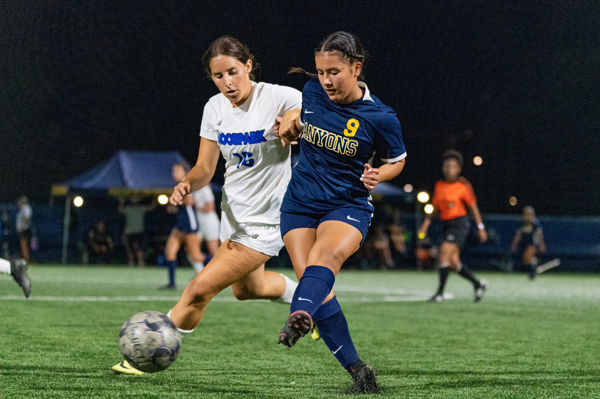 College of the Canyons women's soccer vs. Moorpark College on Aug. 30, 2022.