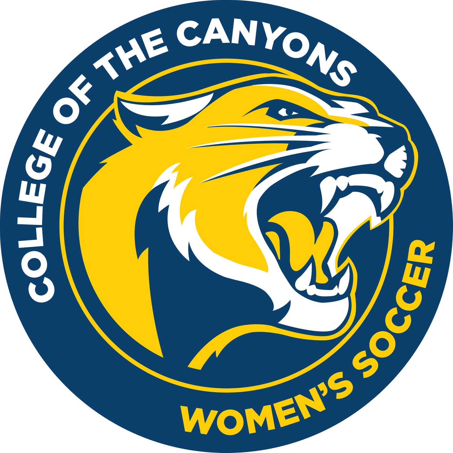 College of the Canyons women's soccer logo.