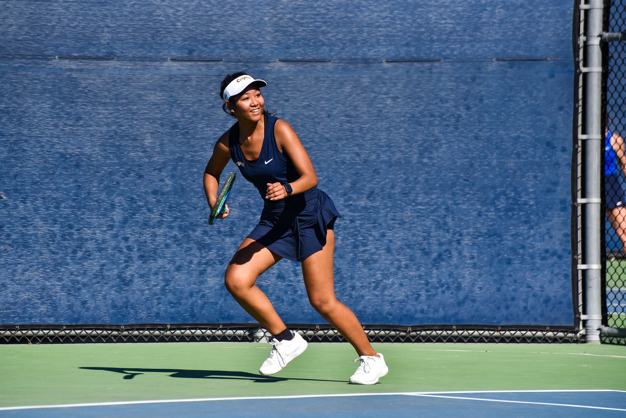 College of the Canyons women's tennis stock image.