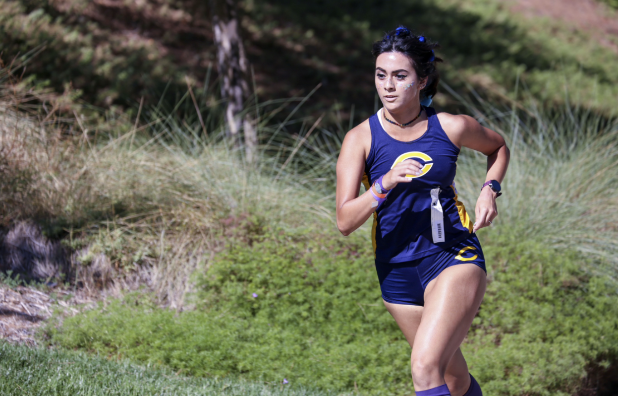 College of the Canyons cross country student-athlete Sarah Zamudio. 