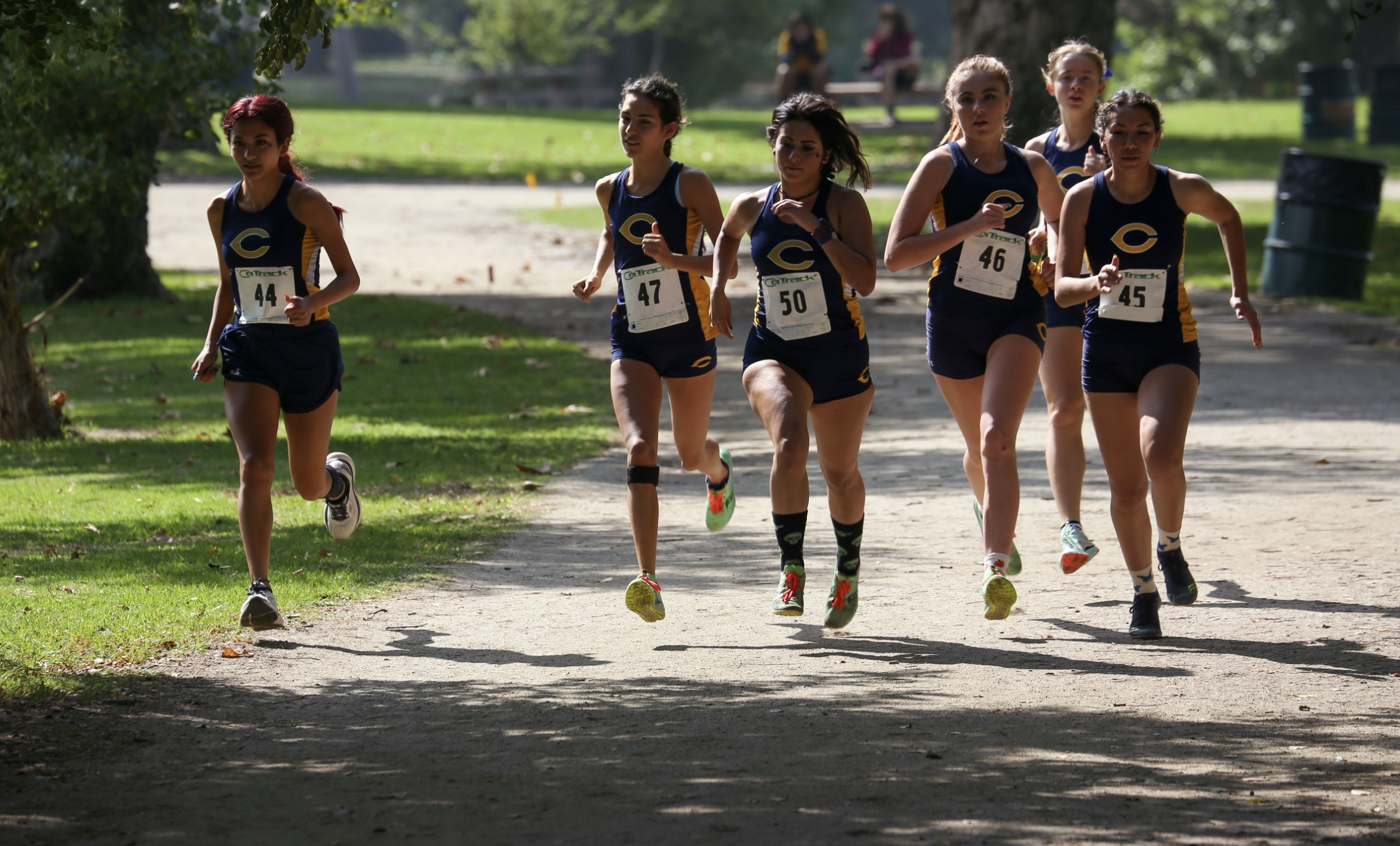 College of the Canyons cross country at the WSC Championships on Oct. 22.