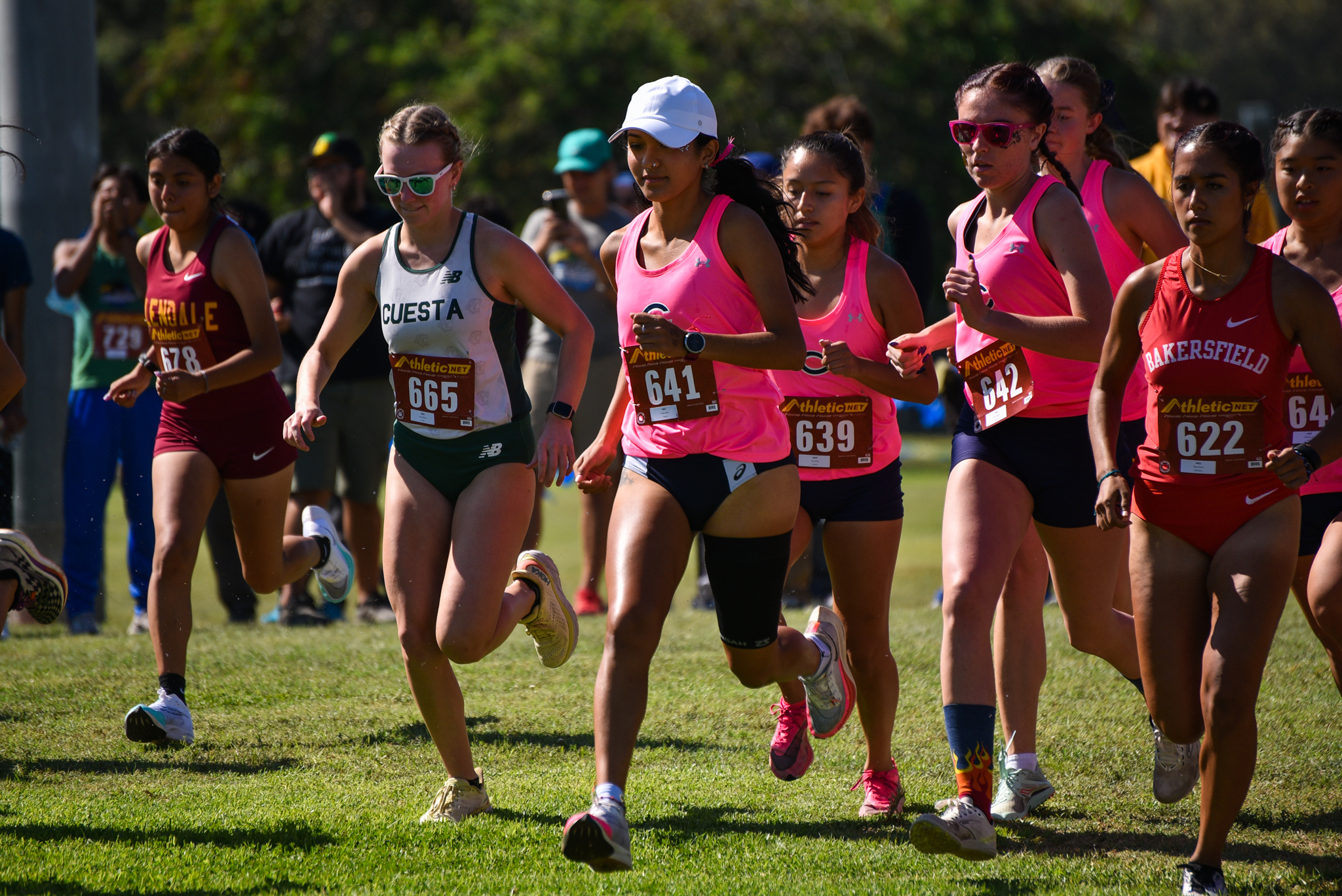 College of the Canyons cross country at WSC Championships on Oct. 21, 2022.