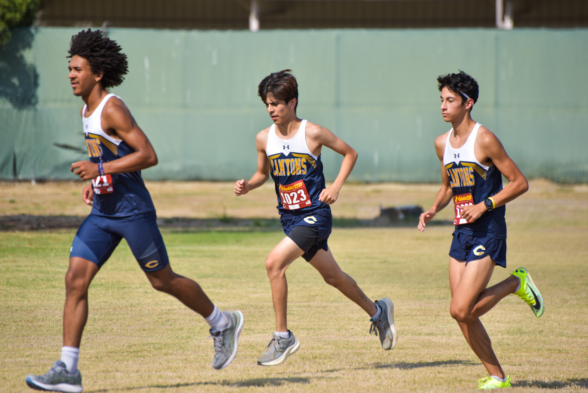 College of the Canyons men's cross country stock image.