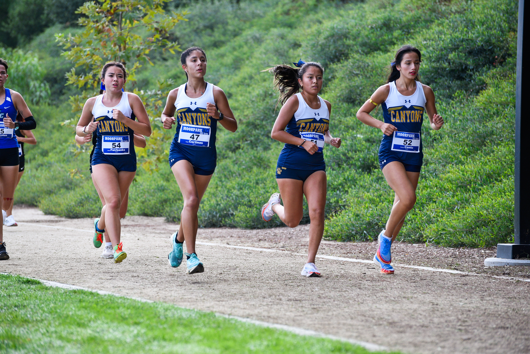 College of the Canyons cross country at Moorpark College Invitational on Sept. 1, 2023.