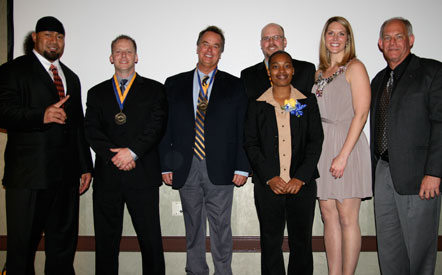 The COC Athletic Hall of Fame Class of 2011.