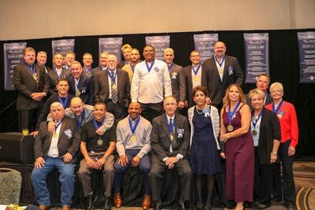 The College of the Canyons Athletic Hall of Fame Class 2019.